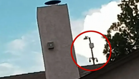 الشرطة الأمريكية تراقب منزل الكائنات الفضائية